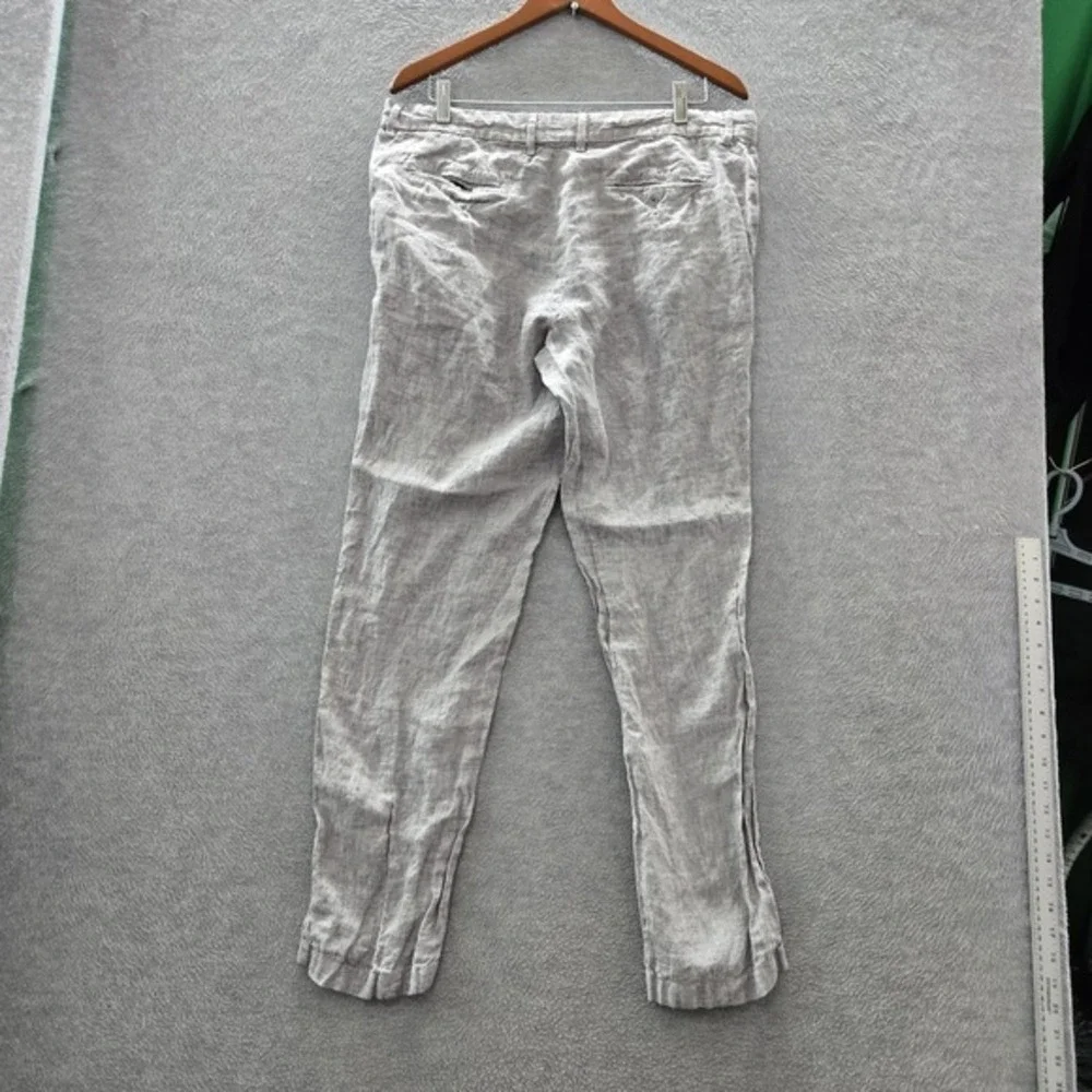 Club‎ Room Men Pants 34W 32L Gray Dress Pants Button 31